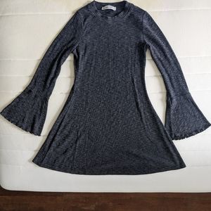 Abercrombie & Fitch Flared Long Sleeve Skater Dress